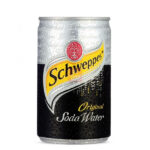 Schweppes Soda Water Can 33 cl